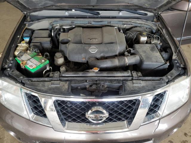 5N1BR18B18C630352 - 2008 NISSAN PATHFINDER LE BROWN photo 11