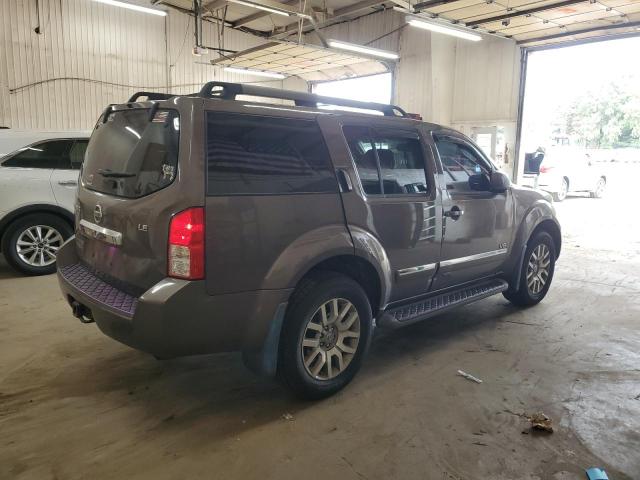 5N1BR18B18C630352 - 2008 NISSAN PATHFINDER LE BROWN photo 3
