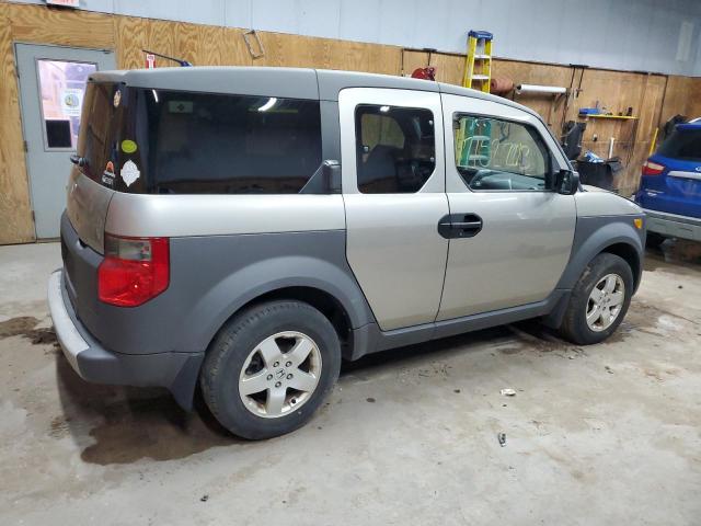 5J6YH28634L013629 - 2004 HONDA ELEMENT EX GRAY photo 3