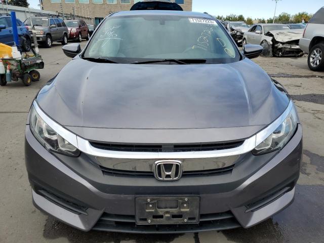 19XFC2F51GE009355 - 2016 HONDA CIVIC LX GRAY photo 5