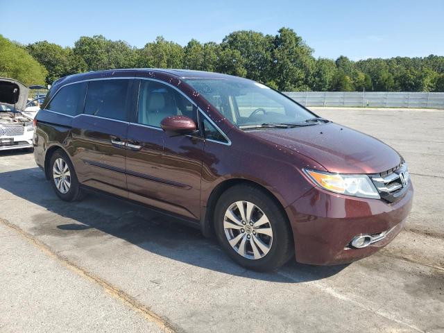 5FNRL5H6XEB013268 - 2014 HONDA ODYSSEY EXL 勃艮第红 照片 4