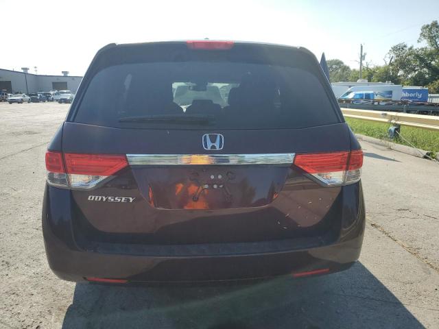 5FNRL5H6XEB013268 - 2014 HONDA ODYSSEY EXL 勃艮第红 照片 6