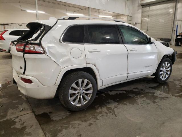 1C4PJMJS1HW606659 - 2017 JEEP CHEROKEE OVERLAND WHITE photo 3