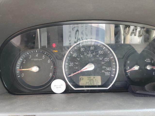 5NPET46CX8H359621 - 2008 HYUNDAI SONATA GLS BLACK photo 9