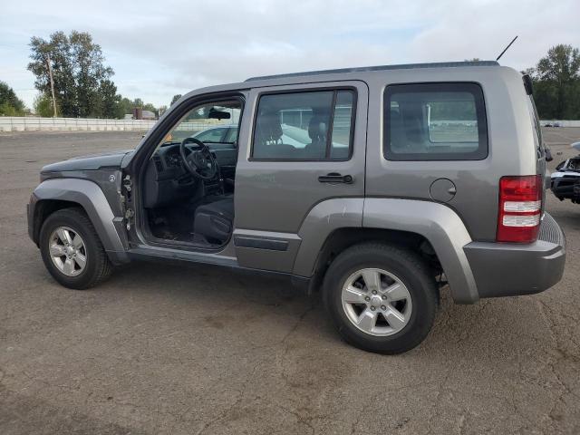 1C4PJMAK7CW157299 - 2012 JEEP LIBERTY SPORT 灰色 照片 2