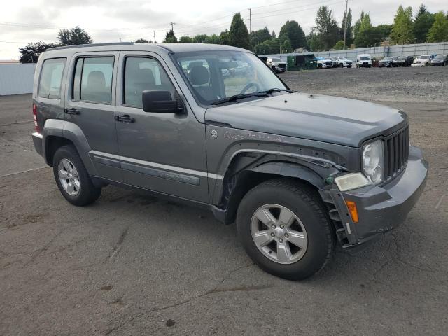 1C4PJMAK7CW157299 - 2012 JEEP LIBERTY SPORT 灰色 照片 4