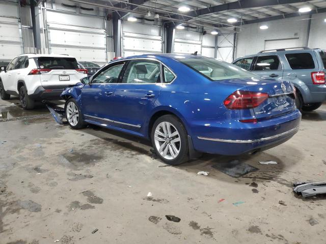 1VWGT7A34HC000971 - 2017 VOLKSWAGEN PASSAT SE BLUE photo 2