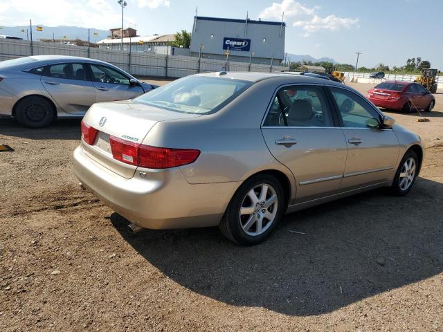 1HGCM66855A047044 - 2005 HONDA ACCORD EX 金色 照片 3