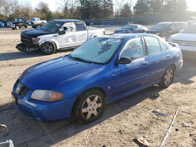 3N1AB51D36L592196 - 2006 NISSAN SENTRA SE-R SPEC V BLUE photo 1