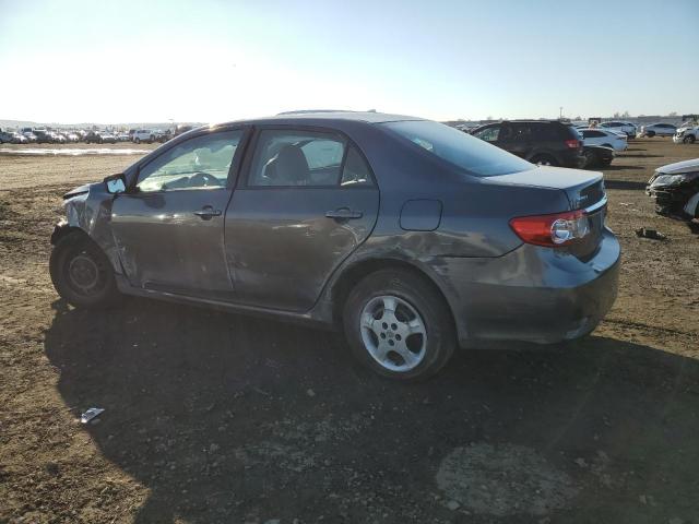 2T1BU4EE2BC589179 - 2011 TOYOTA COROLLA BA GRAY photo 2