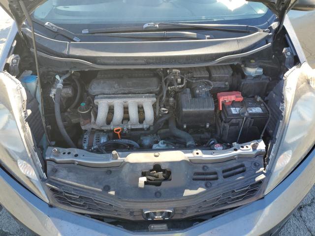 JHMGE8H51DC077204 - 2013 HONDA FIT SPORT GRAY photo 11
