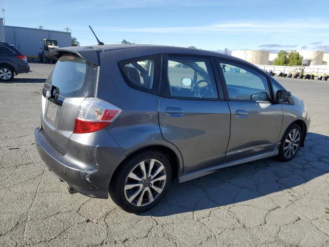JHMGE8H51DC077204 - 2013 HONDA FIT SPORT GRAY photo 3