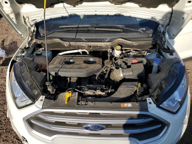 MAJ6S3GL9LC345011 - 2020 FORD ECOSPORT SE WHITE photo 12