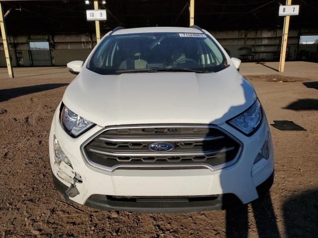 MAJ6S3GL9LC345011 - 2020 FORD ECOSPORT SE WHITE photo 5