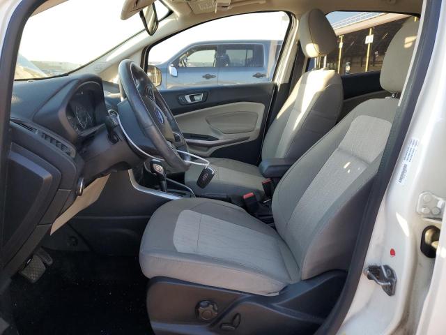 MAJ6S3GL9LC345011 - 2020 FORD ECOSPORT SE WHITE photo 7