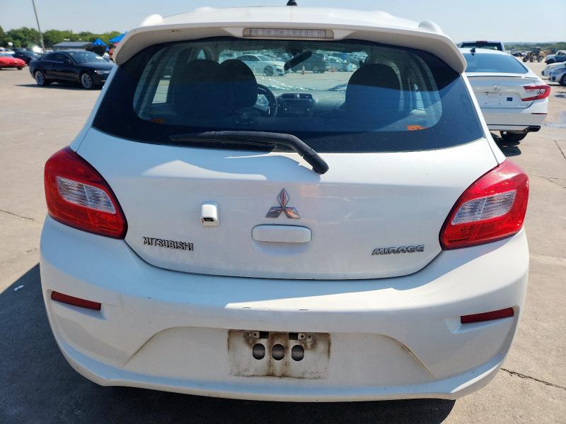 ML32A3HJ5KH000281 - 2019 MITSUBISHI MIRAGE ES თეთრი ფოტო 6
