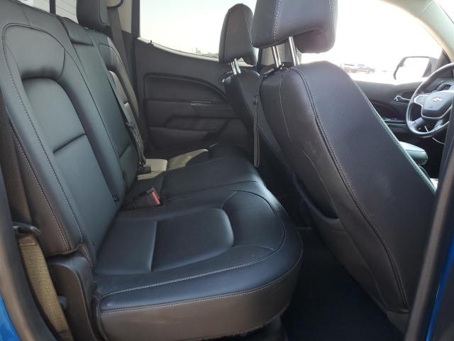 1GCGTEEN4M1145906 - 2021 CHEVROLET COLORADO ZR2 BLUE photo 10