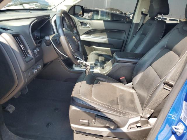 1GCGTEEN4M1145906 - 2021 CHEVROLET COLORADO ZR2 BLUE photo 7