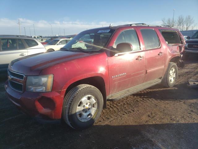 1GNUKJE38AR183978 - 2010 CHEVROLET SUBURBAN K1500 LT RED photo 1