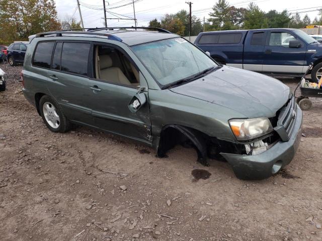 JTEEP21A770198425 - 2007 TOYOTA HIGHLANDER SPORT GREEN photo 4