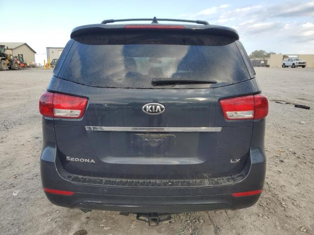 KNDMB5C19G6113093 - 2016 KIA SEDONA LX BLACK photo 6