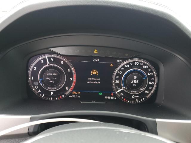 1V2RR2CA4KC504533 - 2019 VOLKSWAGEN ATLAS SEL SILVER photo 9