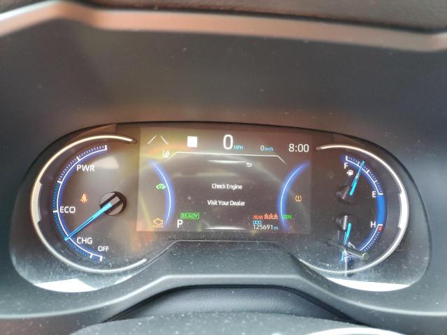 4T3RWRFV5PU107905 - 2023 TOYOTA RAV4 XLE შავი ფოტო 9