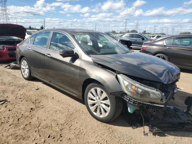 1HGCR2F88DA065675 - 2013 HONDA ACCORD EXL 灰色 照片 4