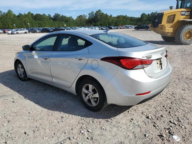 5NPDH4AE7FH568303 - 2015 HYUNDAI ELANTRA SE SILVER photo 2