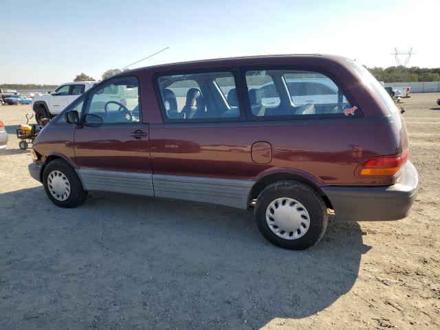 JT3AC11R9N1032613 - 1992 TOYOTA PREVIA DLX MAROON photo 2