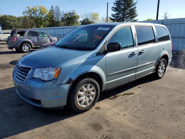 2A8HR44H28R778102 - 2008 CHRYSLER TOWN & COU LX BLUE photo 1