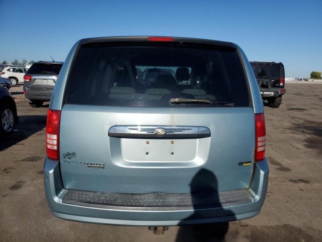 2A8HR44H28R778102 - 2008 CHRYSLER TOWN & COU LX BLUE photo 6