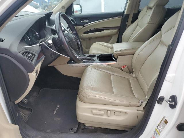 5FRYD4H84FB013710 - 2015 ACURA MDX ADVANCE WHITE photo 7