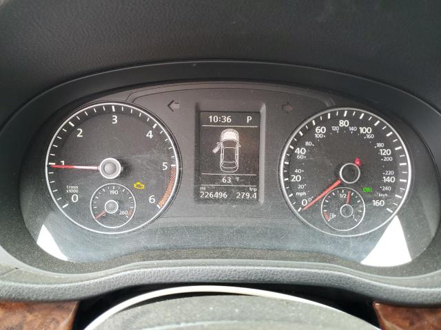 1VWCN7A3XDC012464 - 2013 VOLKSWAGEN PASSAT SEL Boz foto 9