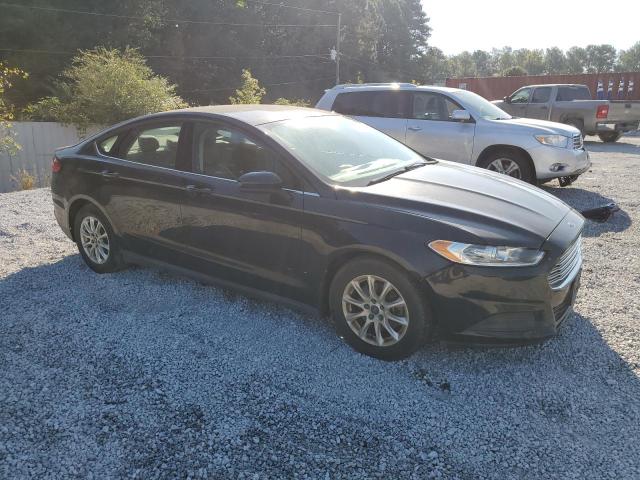 3FA6P0G76FR216927 - 2015 FORD FUSION S BLACK photo 4