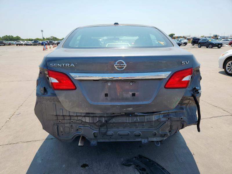 3N1AB7AP9KY306662 - 2019 NISSAN SENTRA S GRAY photo 6