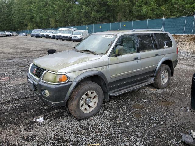 JA4MT31H21P012569 - 2001 MITSUBISHI MONTERO SPORT XLS GRAY photo 1