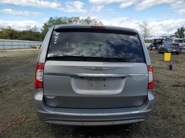 2C4RC1CGXER176256 - 2014 CHRYSLER TOWN & COU TOURING L SILVER photo 6