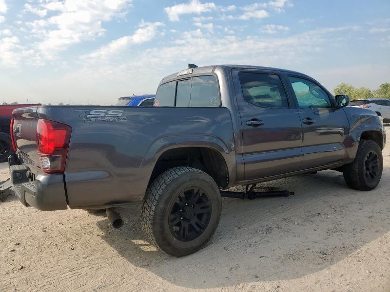 3TYAX5GN9NT057613 - 2022 TOYOTA TACOMA DOUBLE CAB GRAY photo 3