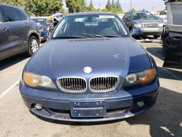 WBABV13474JT20055 - 2004 BMW 3 SERIES CI SULEV BLUE photo 5