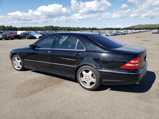 WDBNG73J52A282243 - 2002 MERCEDES-BENZ S 55 AMG BLACK photo 2