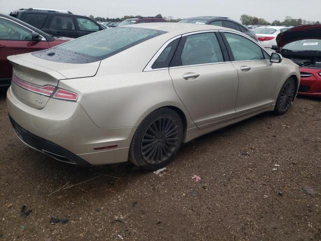 3LN6L5E90HR663498 - 2017 LINCOLN MKZ RESERVE ბეჟი ფოტო 3