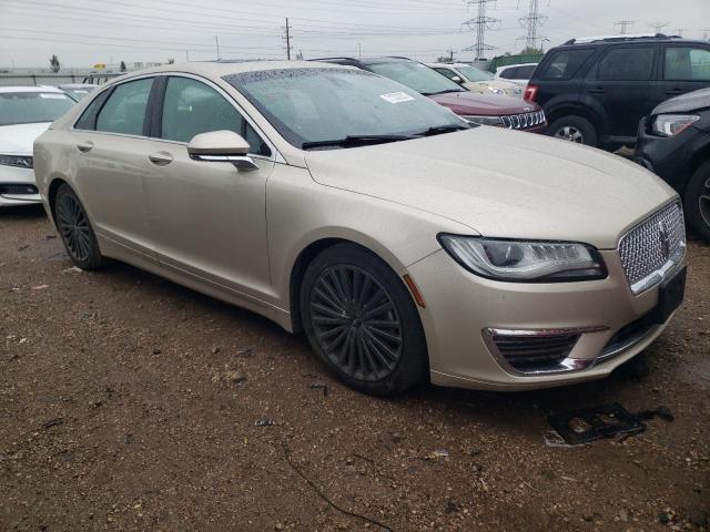 3LN6L5E90HR663498 - 2017 LINCOLN MKZ RESERVE ბეჟი ფოტო 4