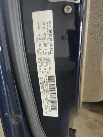 2C4RC1CG8DR563967 - 2013 CHRYSLER TOWN & COU TOURING L BLUE photo 13