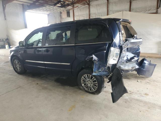 2C4RC1CG8DR563967 - 2013 CHRYSLER TOWN & COU TOURING L BLUE photo 2