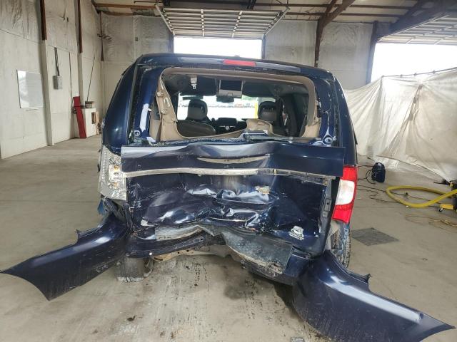 2C4RC1CG8DR563967 - 2013 CHRYSLER TOWN & COU TOURING L BLUE photo 6
