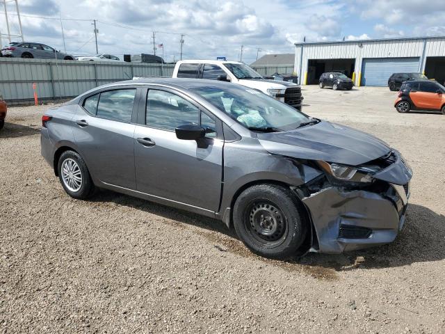3N1CN8DV7ML921680 - 2021 NISSAN VERSA S GRAY photo 4