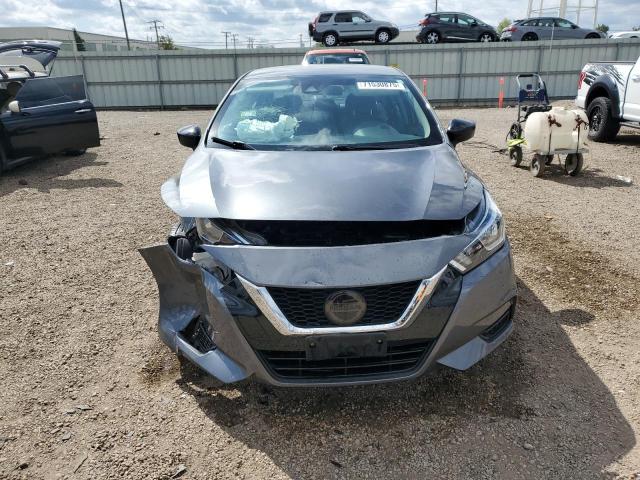 3N1CN8DV7ML921680 - 2021 NISSAN VERSA S GRAY photo 5