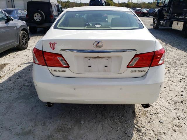 JTHBJ46G582209931 - 2008 LEXUS ES 350 WHITE photo 6