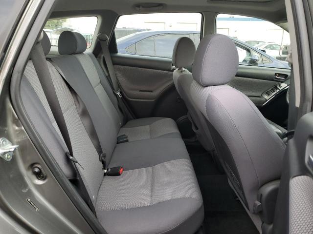 2T1KR32E36C620624 - 2006 TOYOTA MATRIX XR GRAY photo 10